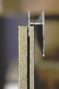installation using metal profile