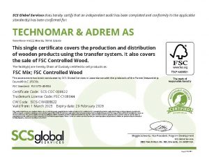 COC Certificate