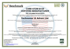 CARB Certificate
